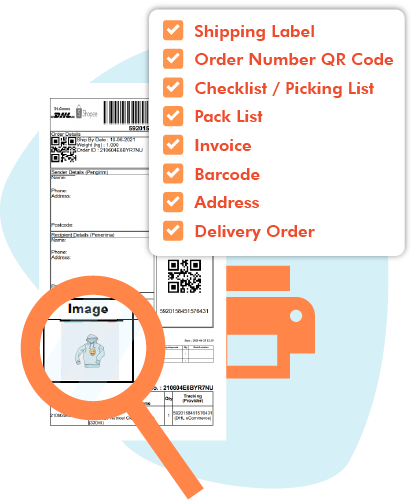 payrecon custom printing for product shipping labels