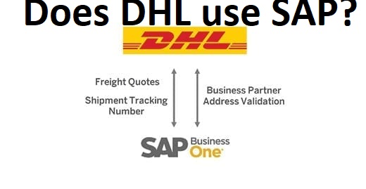 DOes DHL use SAP